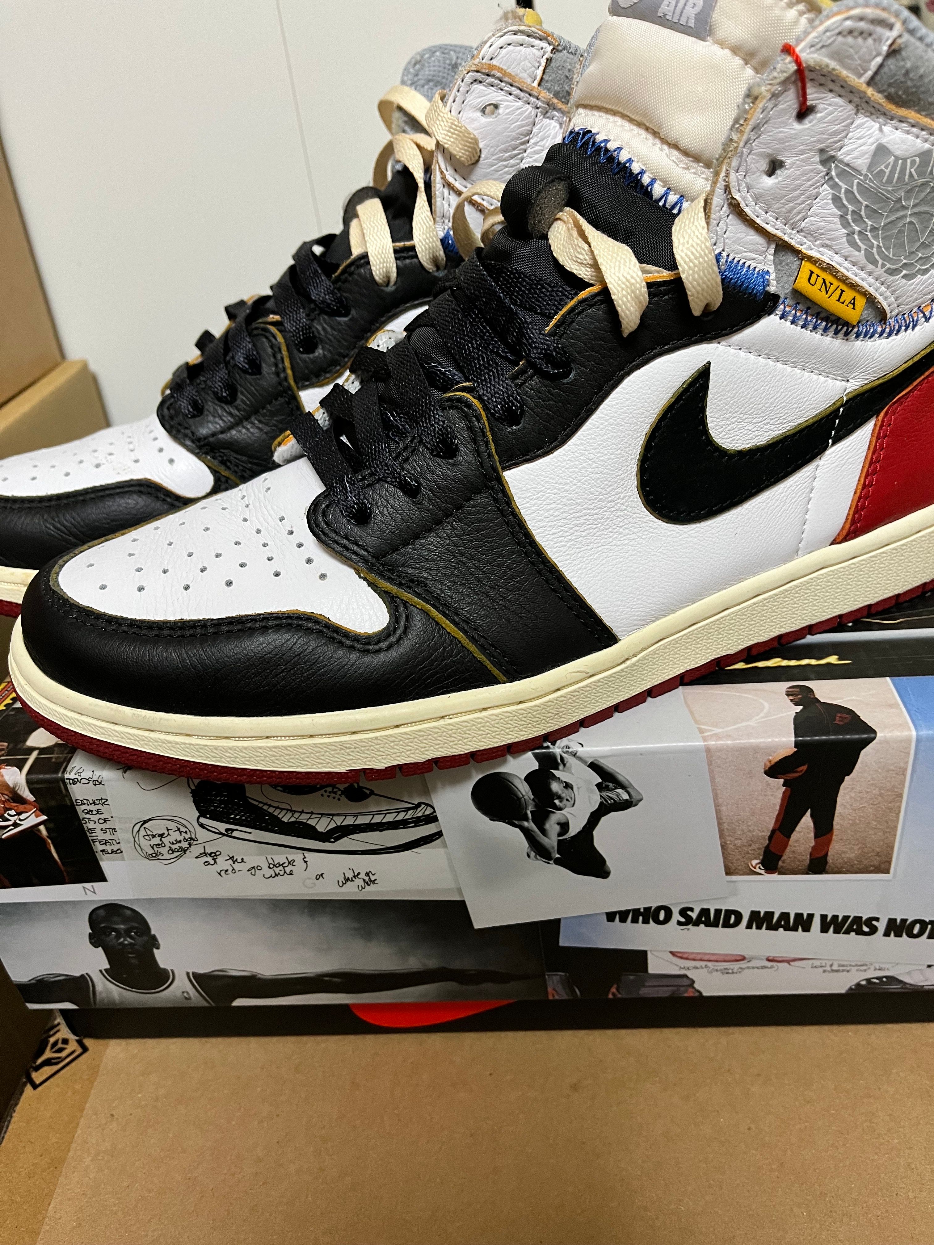 UNION × Nike Air Jordan 1 Retro High OG NRG "Varsity Red/Wolf Grey"