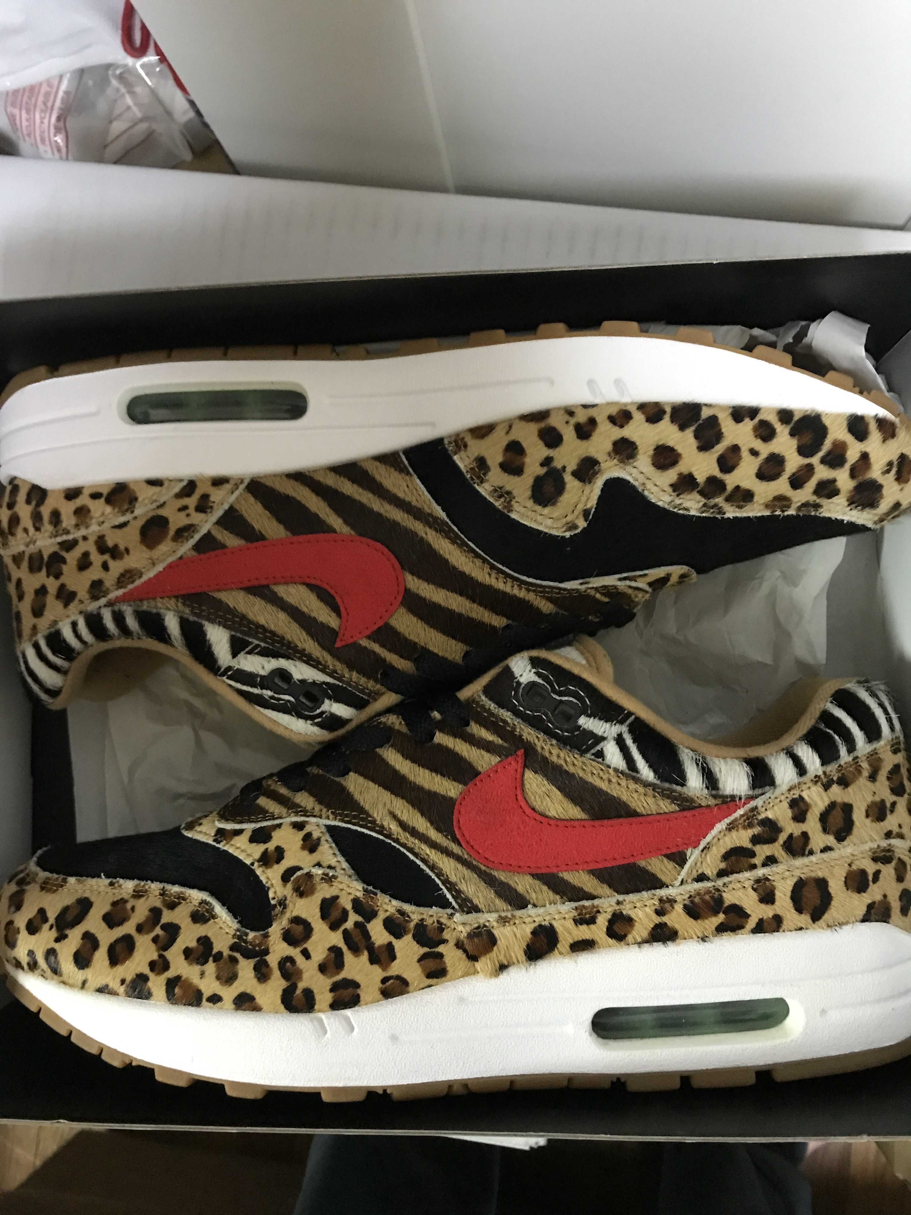 atmos × Nike Air Max 1 DLX "Animal Pack/Safari"