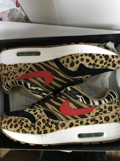 atmos × Nike Air Max 1 DLX "Animal Pack/Safari"