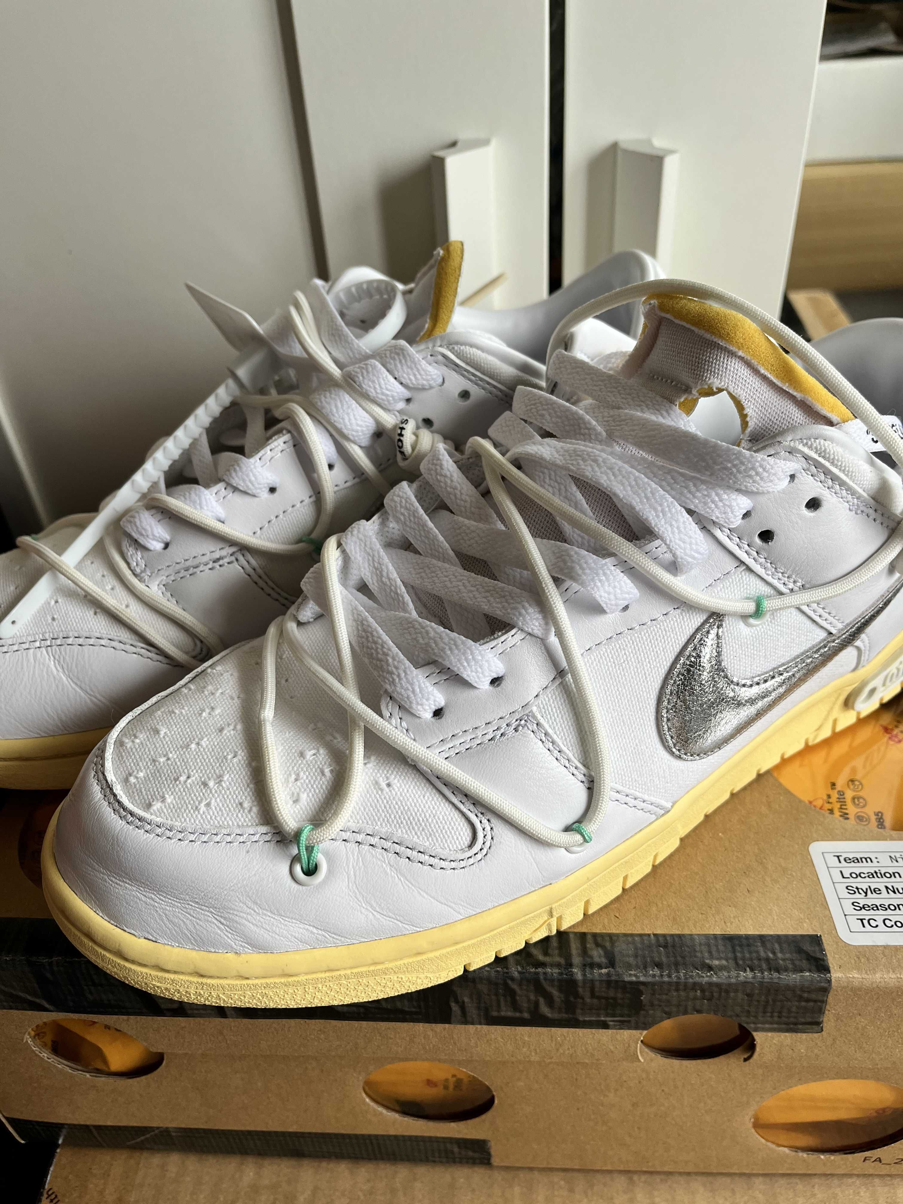 Off-White × Nike Dunk Low 1 of 50 "Lot.1"
