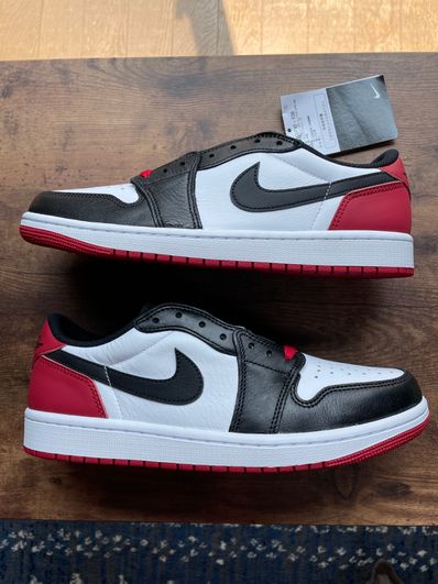 Nike Air Jordan 1 Retro Low OG "Black Toe"