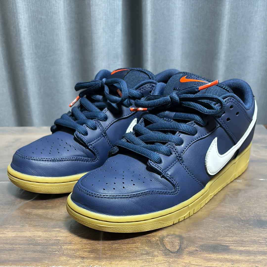 Nike SB Dunk Low Pro ISO Orange Label "Navy Gum"