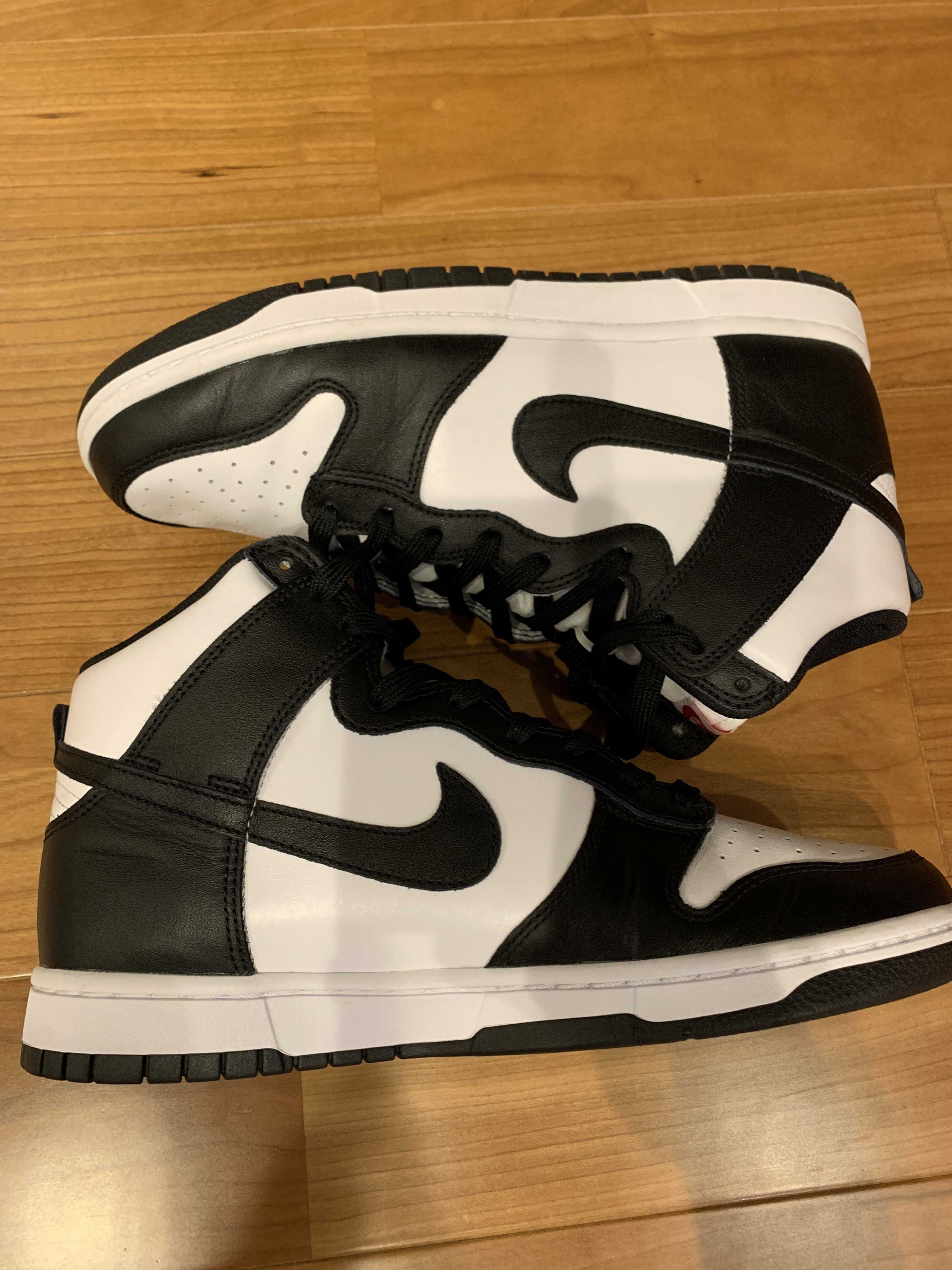 NIKE ダンクハイ ブラック 新品未使用 ナイキ ダンク ハイ