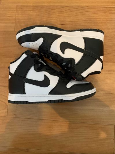 Nike Women's Dunk High "Black and White"