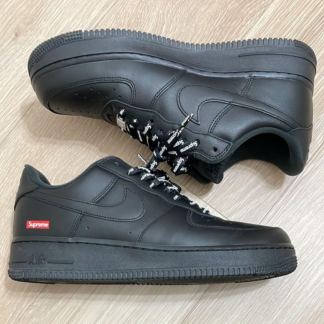 Supreme × Nike Air Force 1 Low "Black"