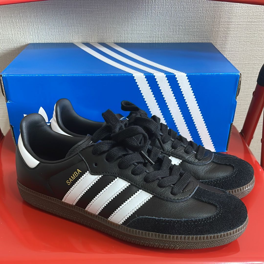 adidas Samba OG "Core Black/Cloud White/Gum"