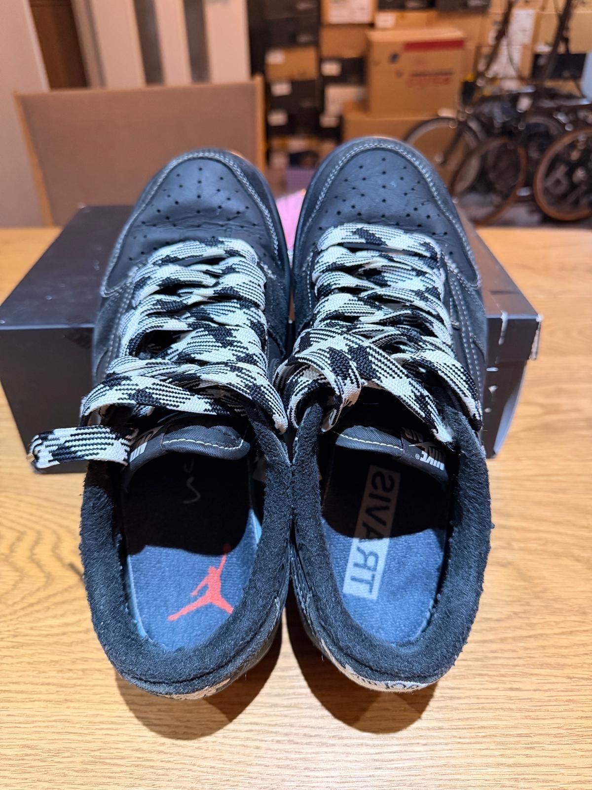 Travis Scott × Nike Air Jordan 1 Low OG SP "Black Phantom"