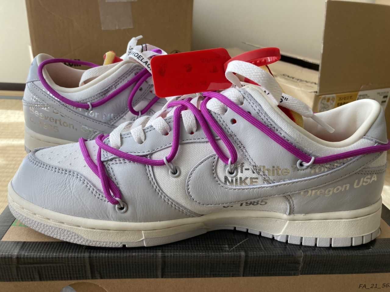 Off-White × Nike Dunk Low 1 of 50 "Lot.45"