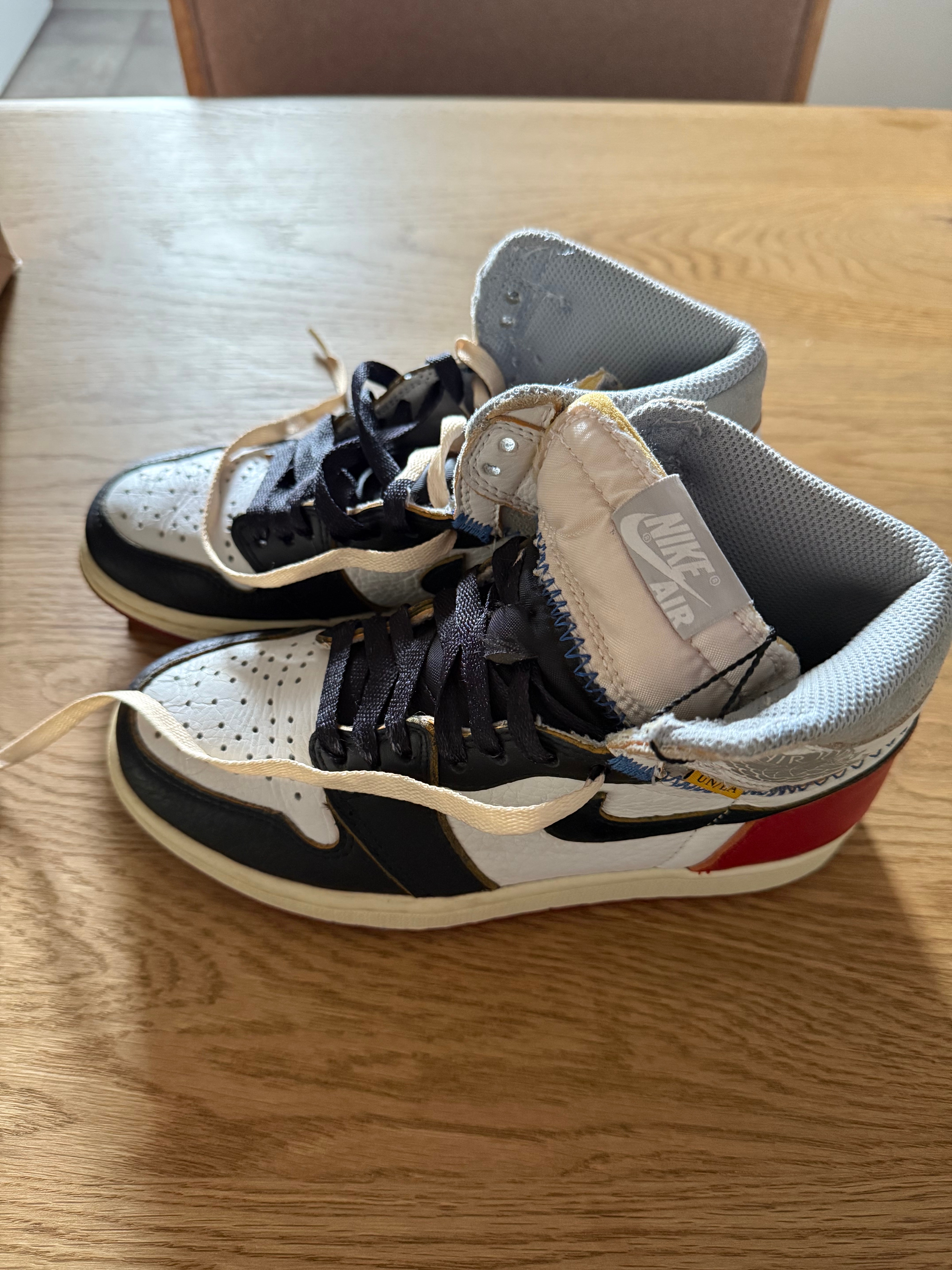 UNION × Nike Air Jordan 1 Retro High OG NRG "Varsity Red/Wolf Grey"
