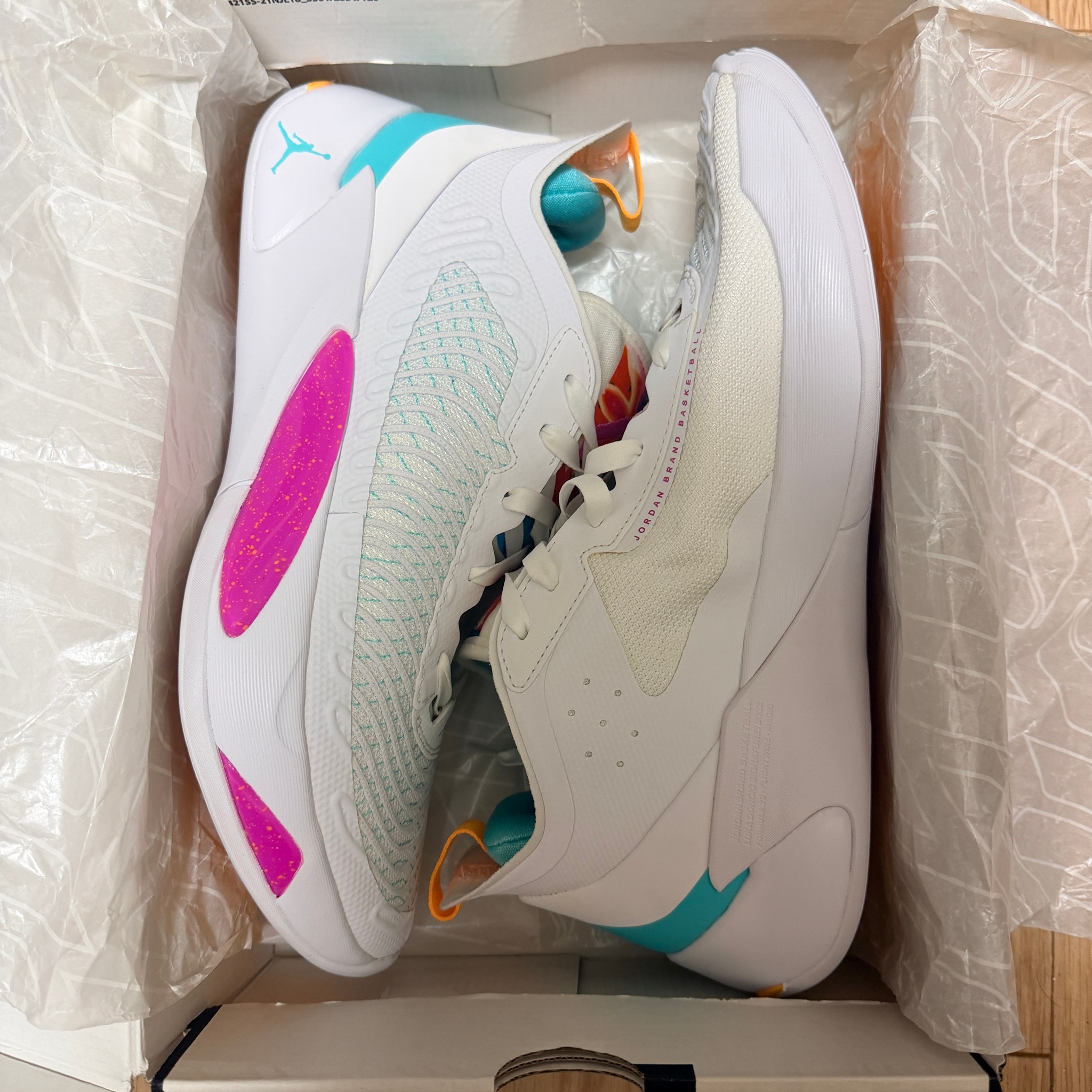 Nike Luka 1 "White/Fire Pink"