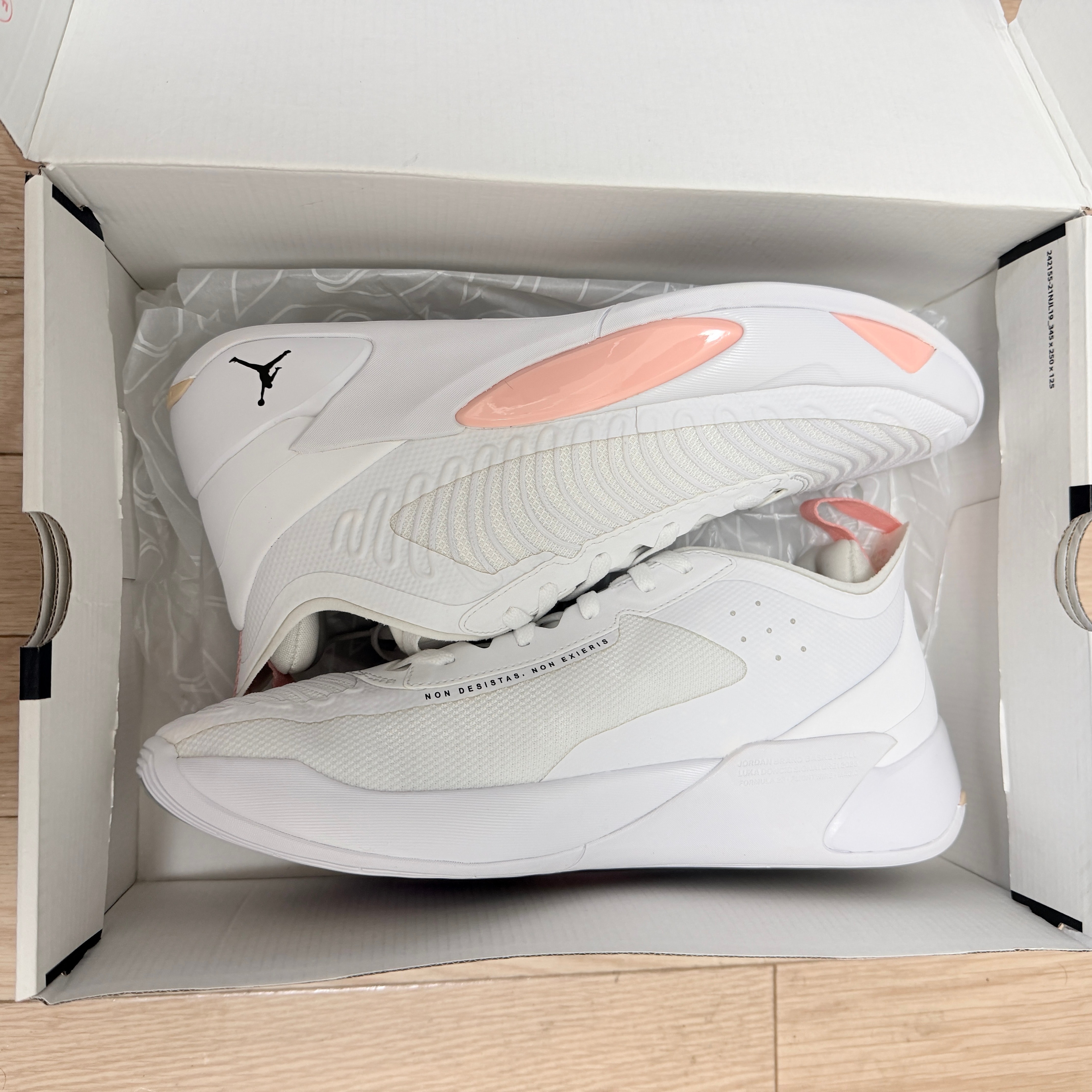 Nike Jordan Luka 1 "White/Bleached Coral/Sesame/Black"