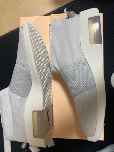 Fear Of God × Nike Air Moccasin "Pure Platinum"