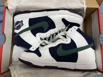 Nike Dunk High EMB "College Navy"