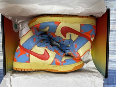 Nike Dunk High 1985 SP "Orange Acid Wash"