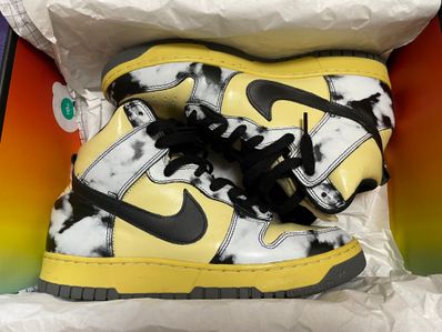 Nike Dunk High "Black Acid Wash"