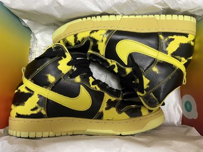 Nike Dunk High 1985 SP "Yellow Acid Wash"