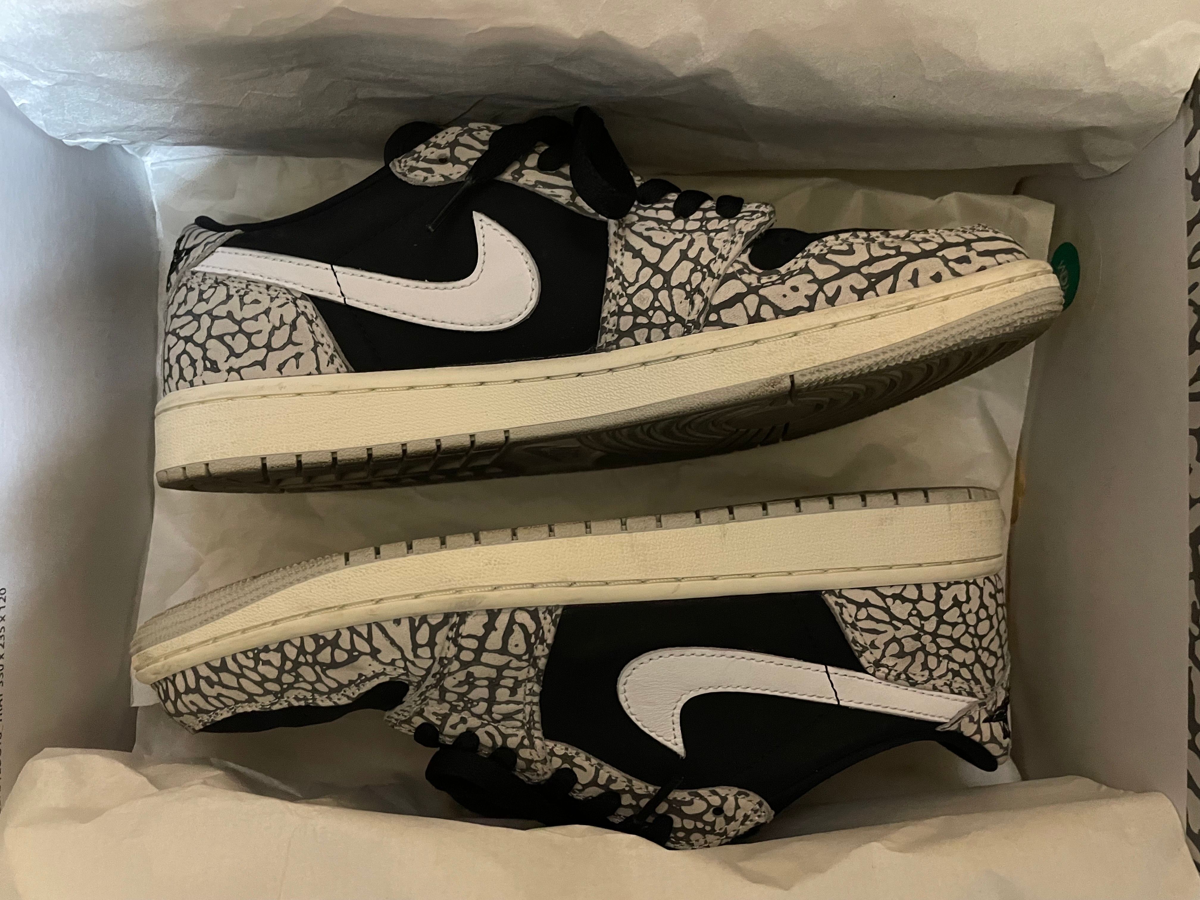 Nike Air Jordan 1 Retro Low OG "Black Cement"