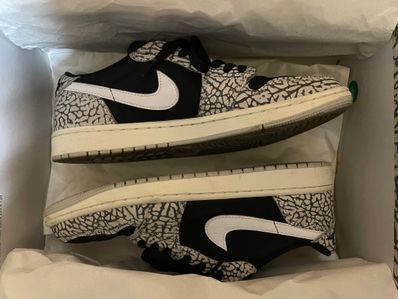 Nike Air Jordan 1 Retro Low OG "Black Cement"