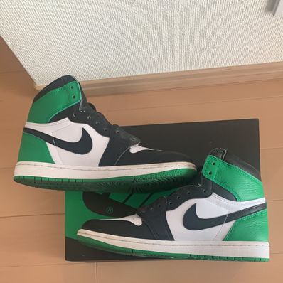 Nike Air Jordan 1 Retro High OG "Celtics/Black and Lucky Green" (2023)