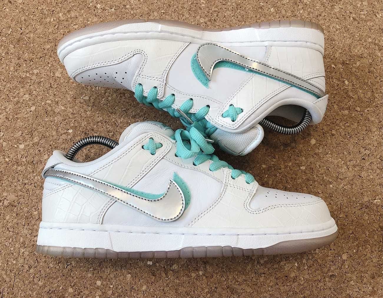 Diamond Supply Co. × Nike SB Dunk Low Pro "White"