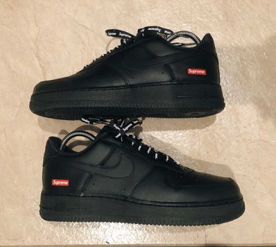 Supreme × Nike Air Force 1 Low "Black"