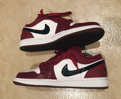 NIKE AIR JORDAN 1 LOW "NOBLE RED"
