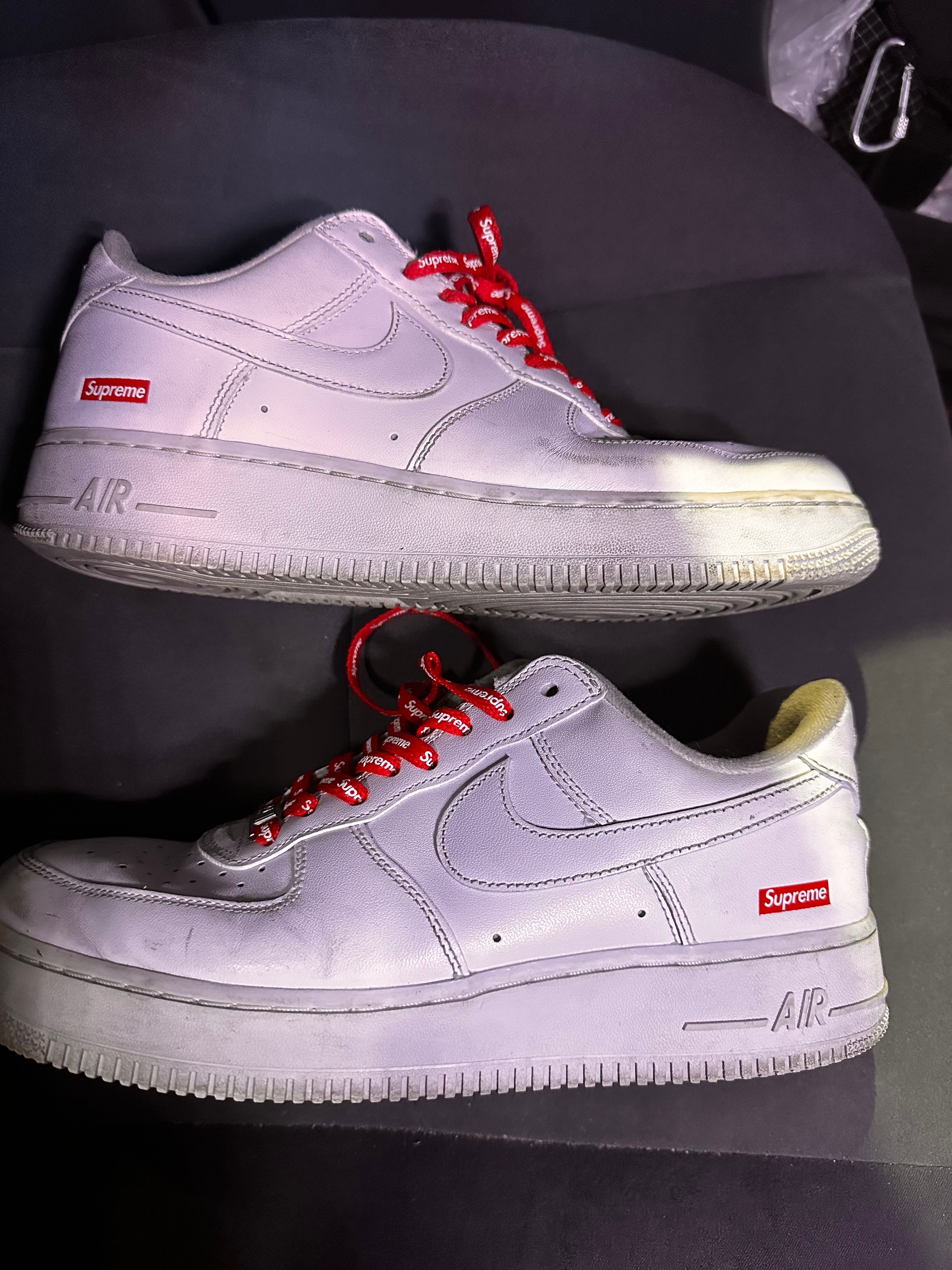 Supreme × Nike Air Force 1 Low "White"