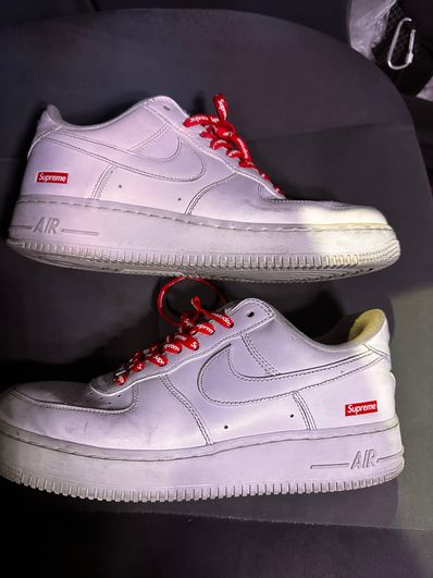 Supreme × Nike Air Force 1 Low "White"