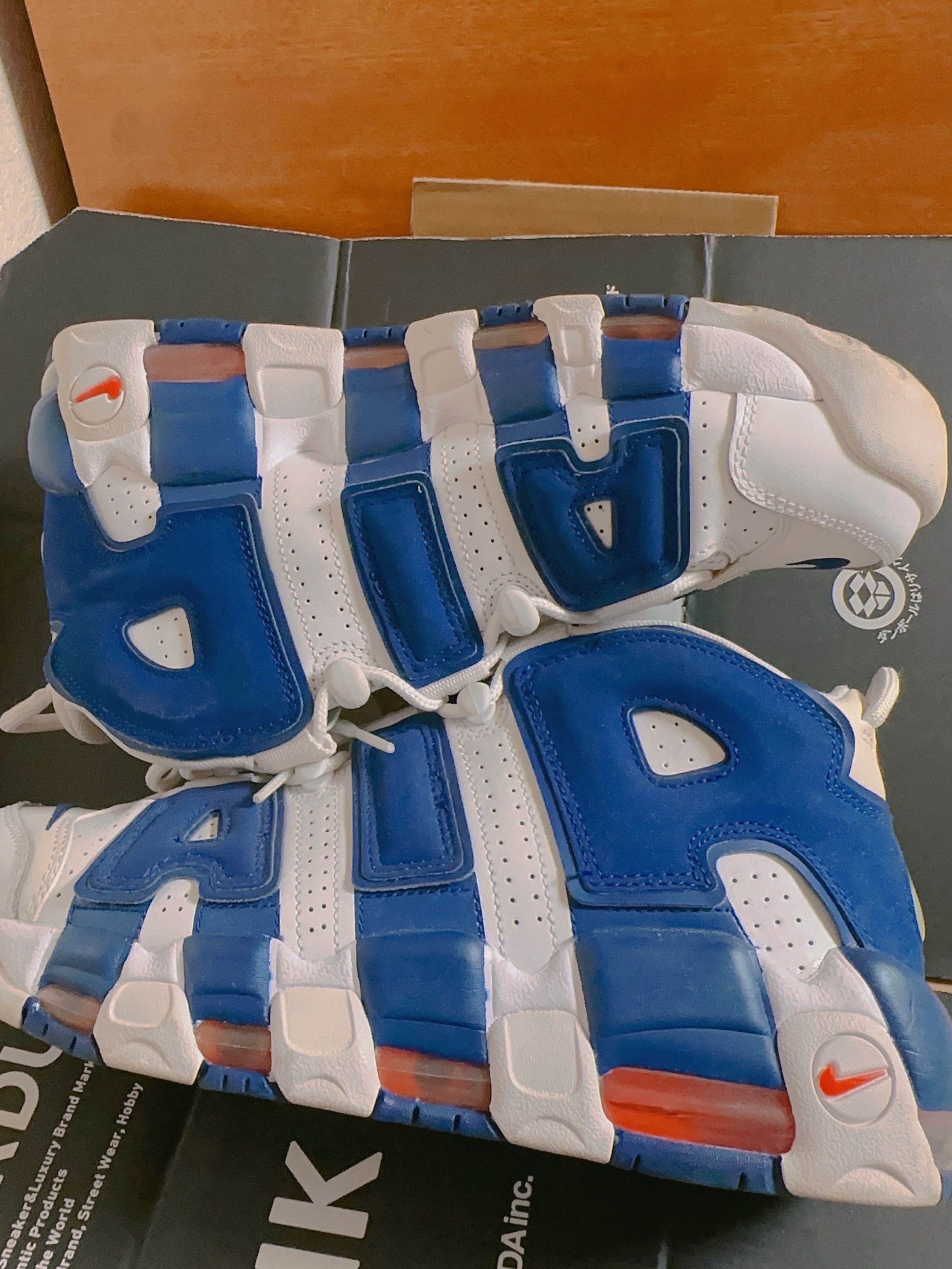NIKE AIR MORE UPTEMPO 96 "WHITE/DEEP ROYAL BLUE"