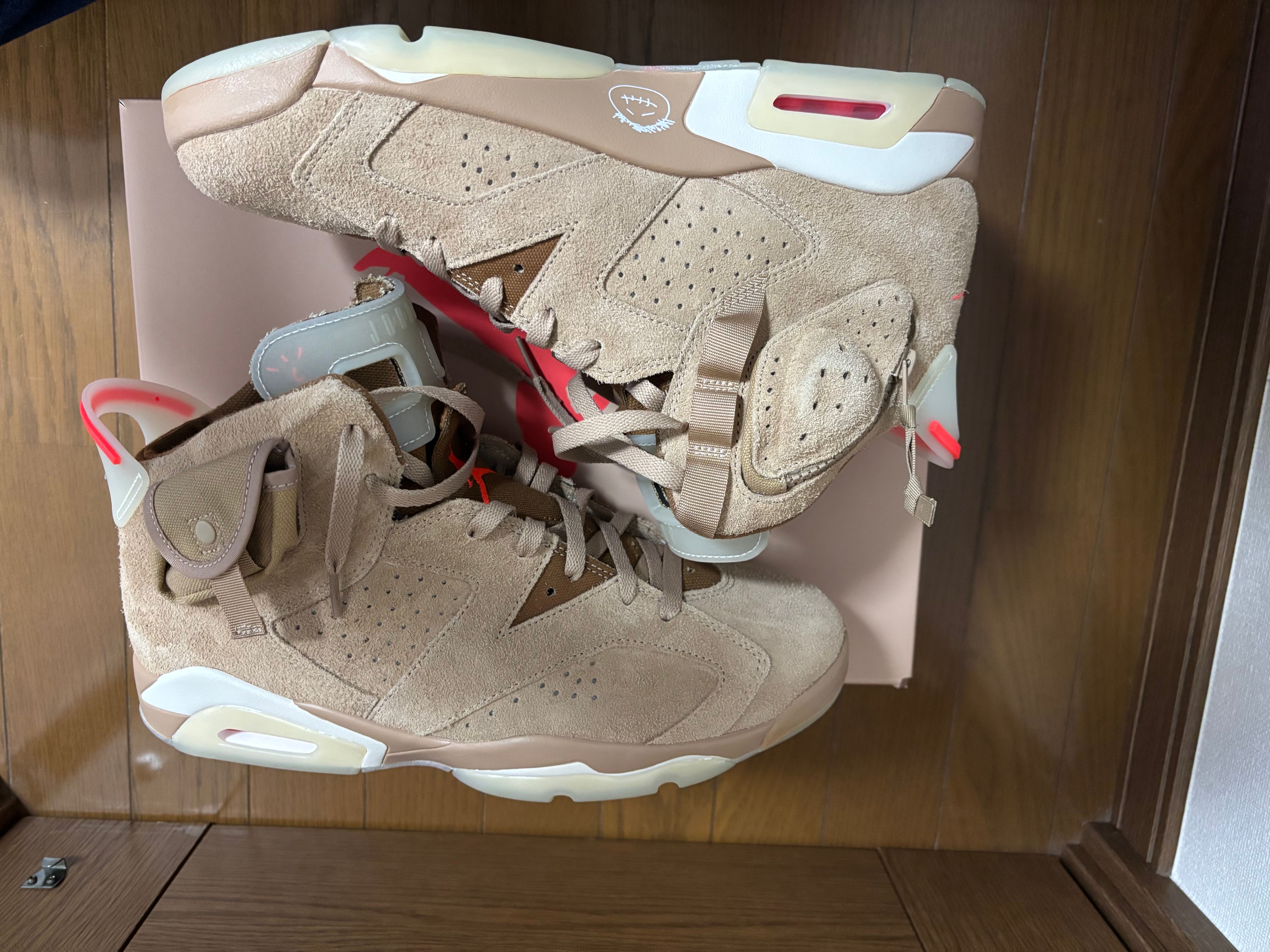 Travis Scott × Nike Air Jordan 6 "British Khaki"