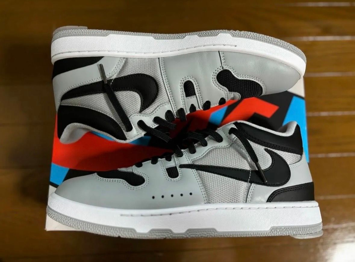 Travis Scott Cactus Jack × Nike Attack (Mac Attack) "Light Smoke Grey"