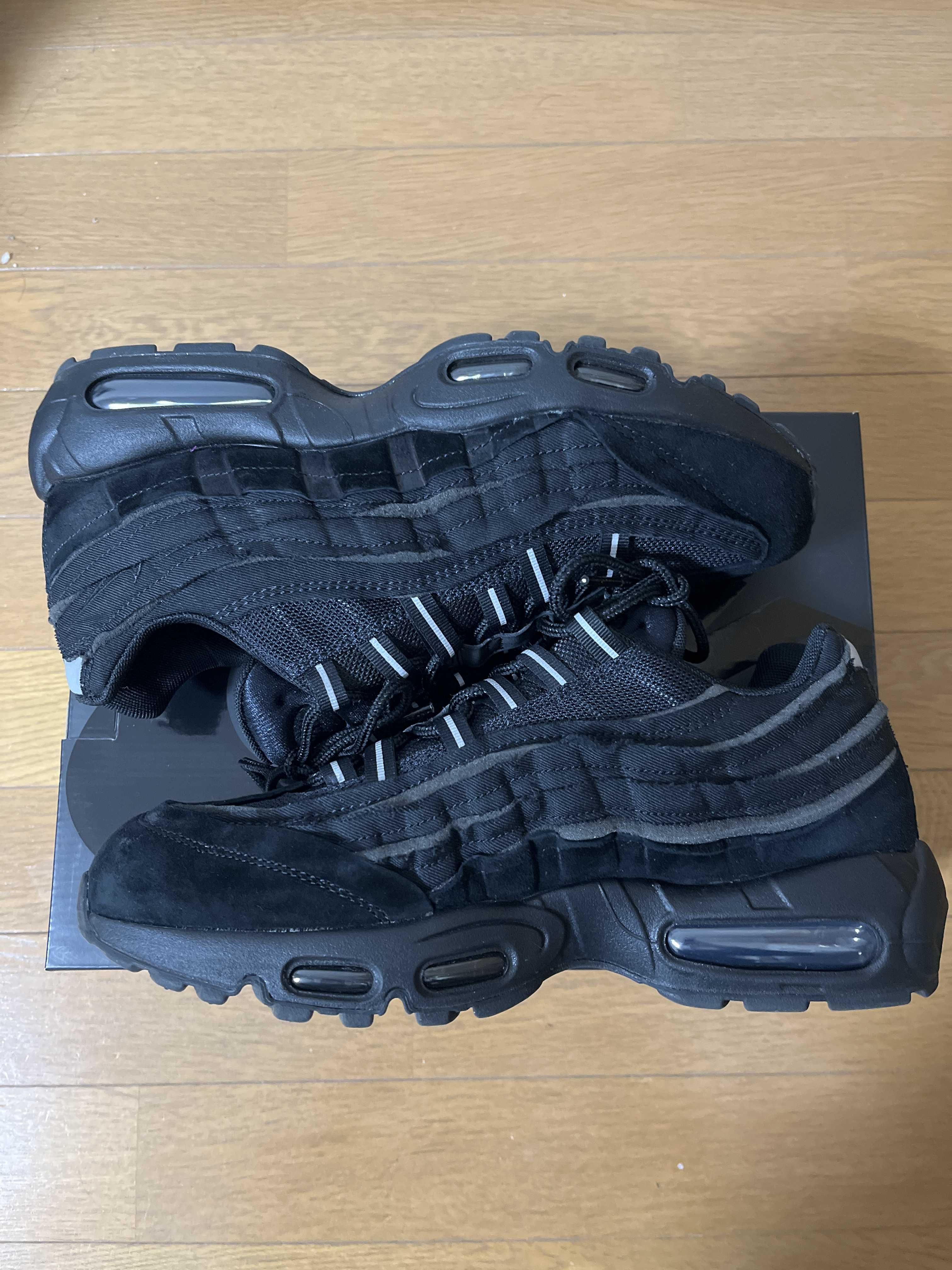 COMME des GARCONS × Nike Air Max 95 "Black"