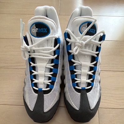 Nike Air Max 95 OG Big Bubble "Cool Grey/Blue Spark"