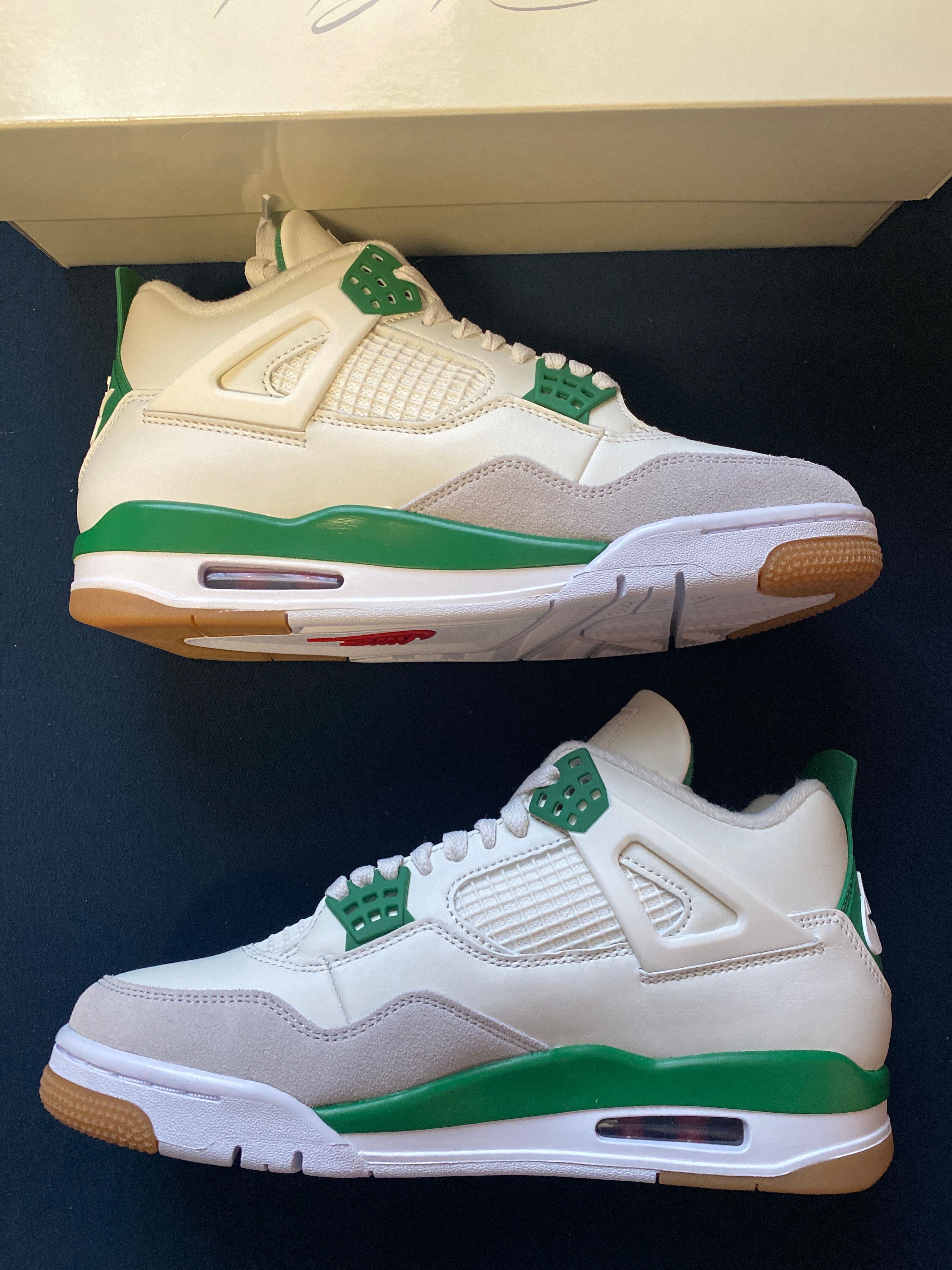 Nike SB × Air Jordan 4 Retro SP "Pine Green"