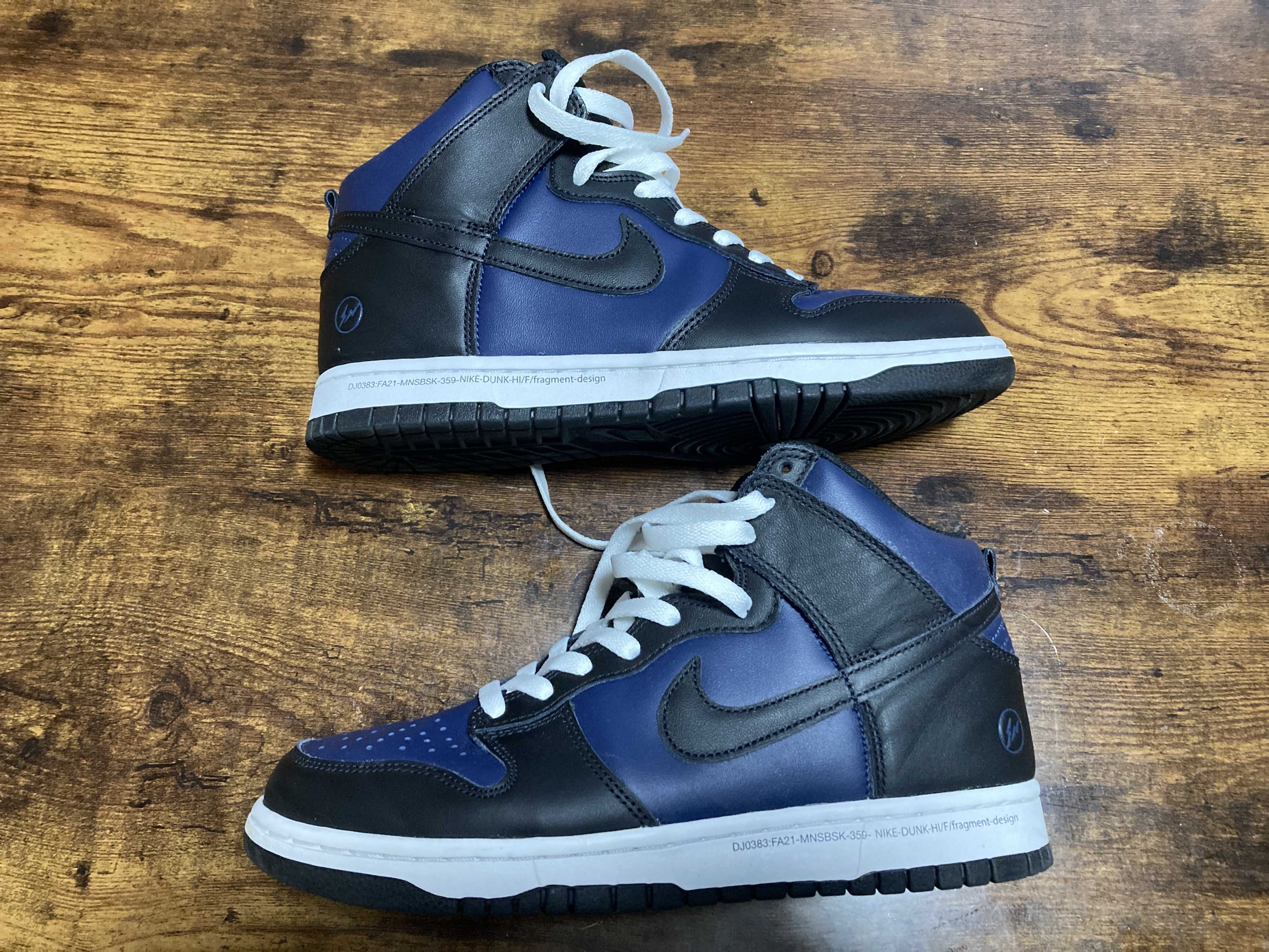 Fragment × Nike Dunk High "Tokyo"