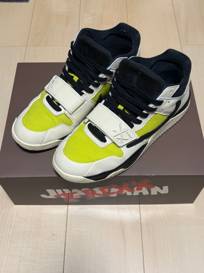 Travis Scott × Nike Jordan Jumpman Jack TR CJ1 T-Rexx "Bright Cactus"