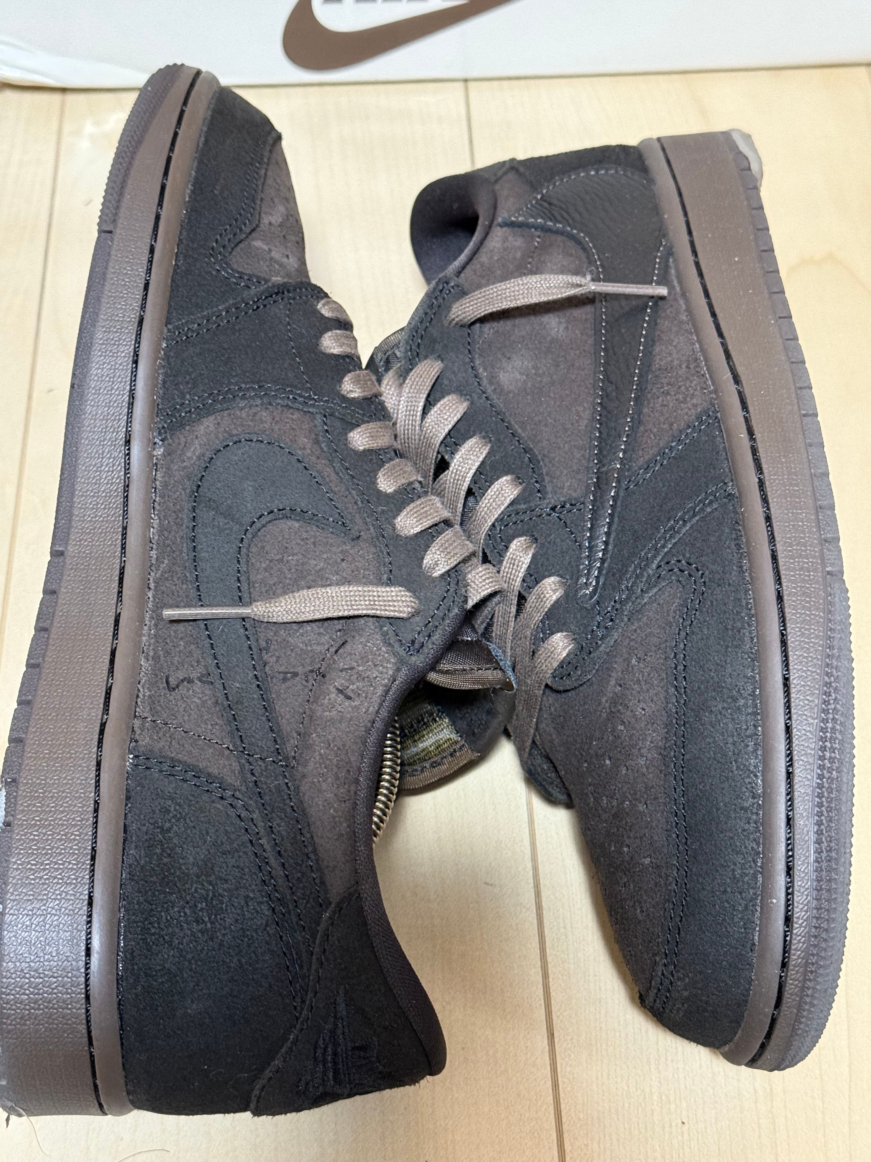 Travis Scott × Nike Air Jordan 1 Low OG SP "Velvet Brown and Dark Mocha"