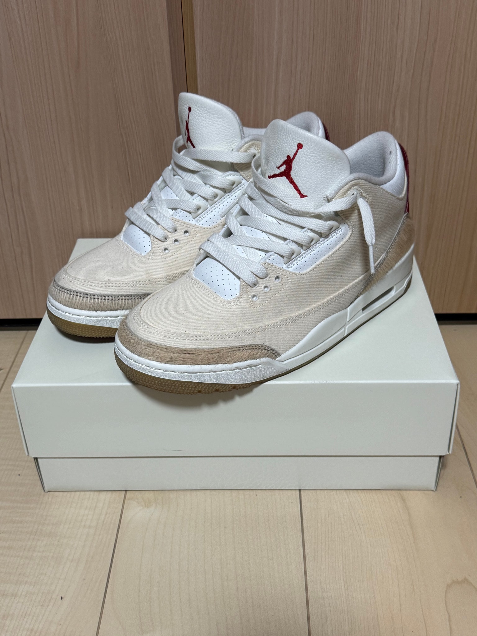 Levi's × Nike Air Jordan 3 Retro SP "Ecru Denim" (LEVI'S Tab)