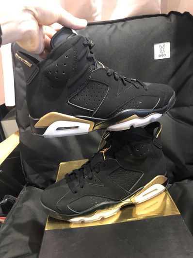 Nike Air Jordan 6 DMP "Black/Metallic Gold" (2020)