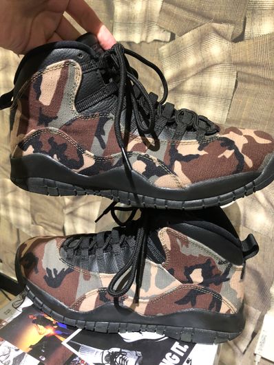 Nike Air Jordan 10 "Woodlamd Camo"
