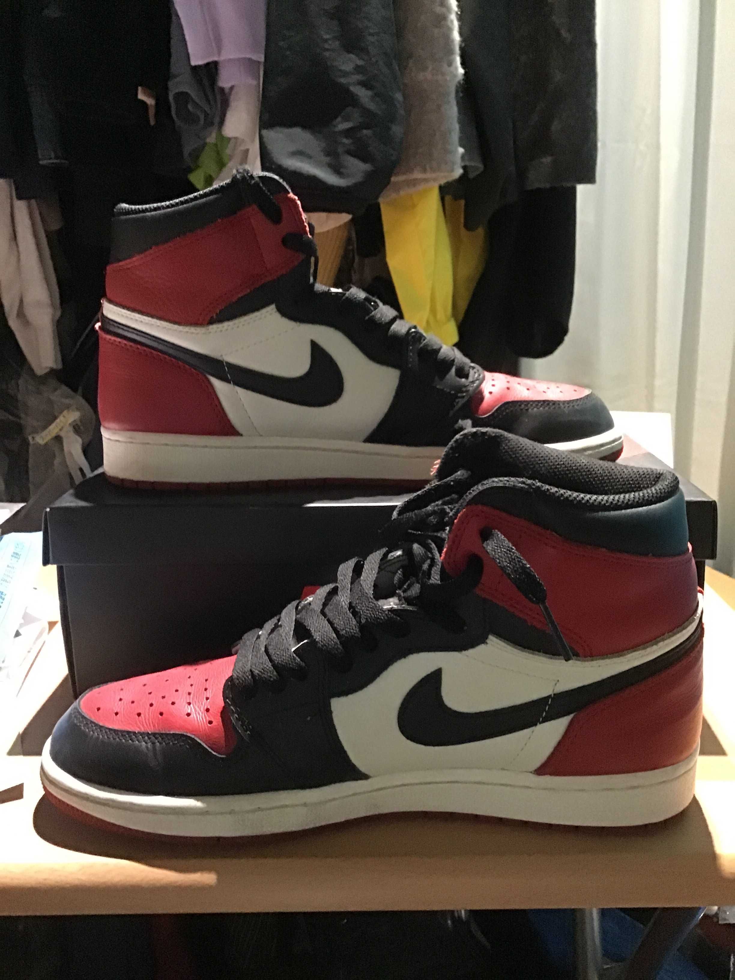 Nike Air Jordan 1 Retro High OG "Bred Toe"