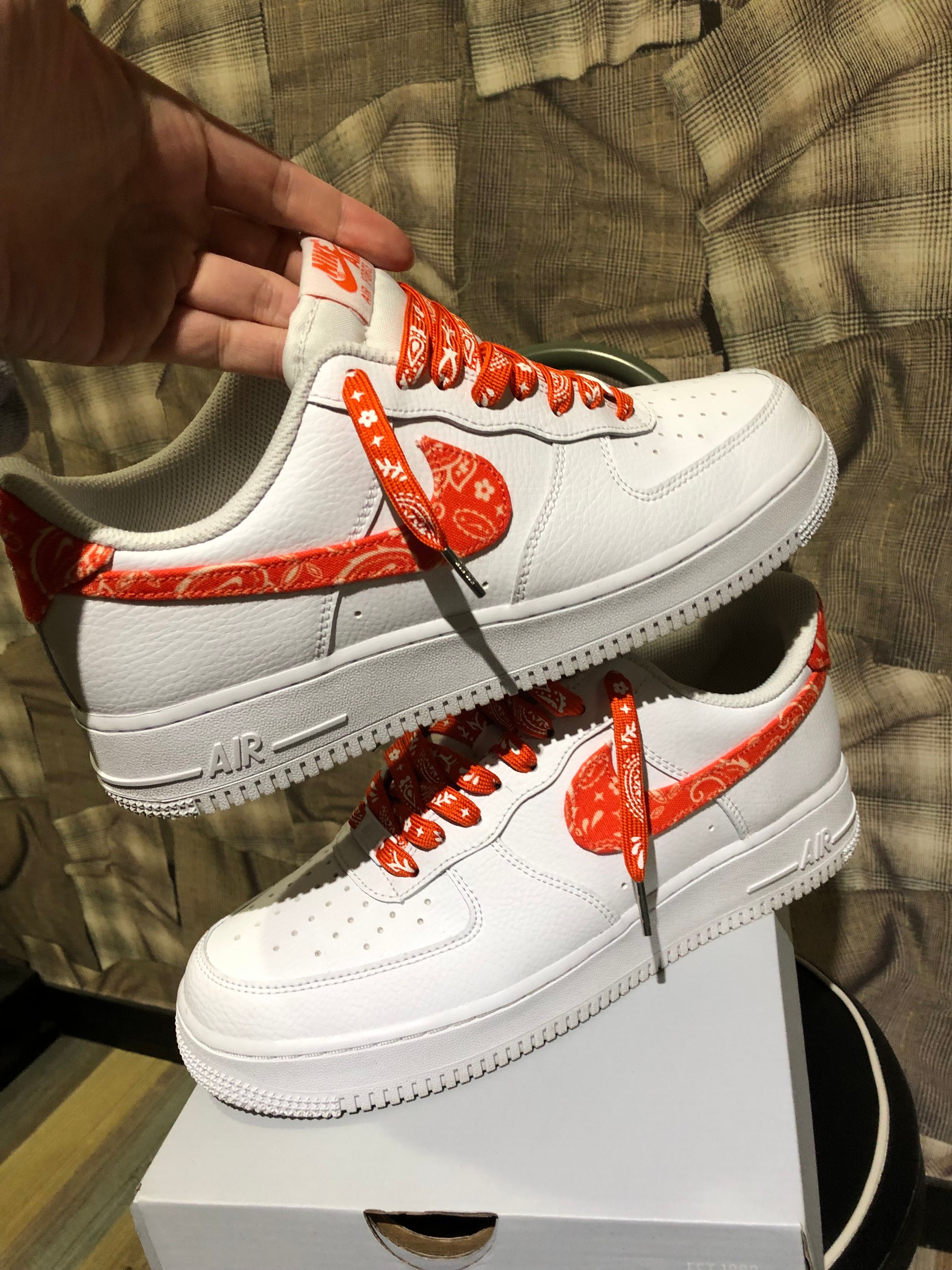 Nike Women's Air Force 1 Low '07 Essential "Orange Paisley"