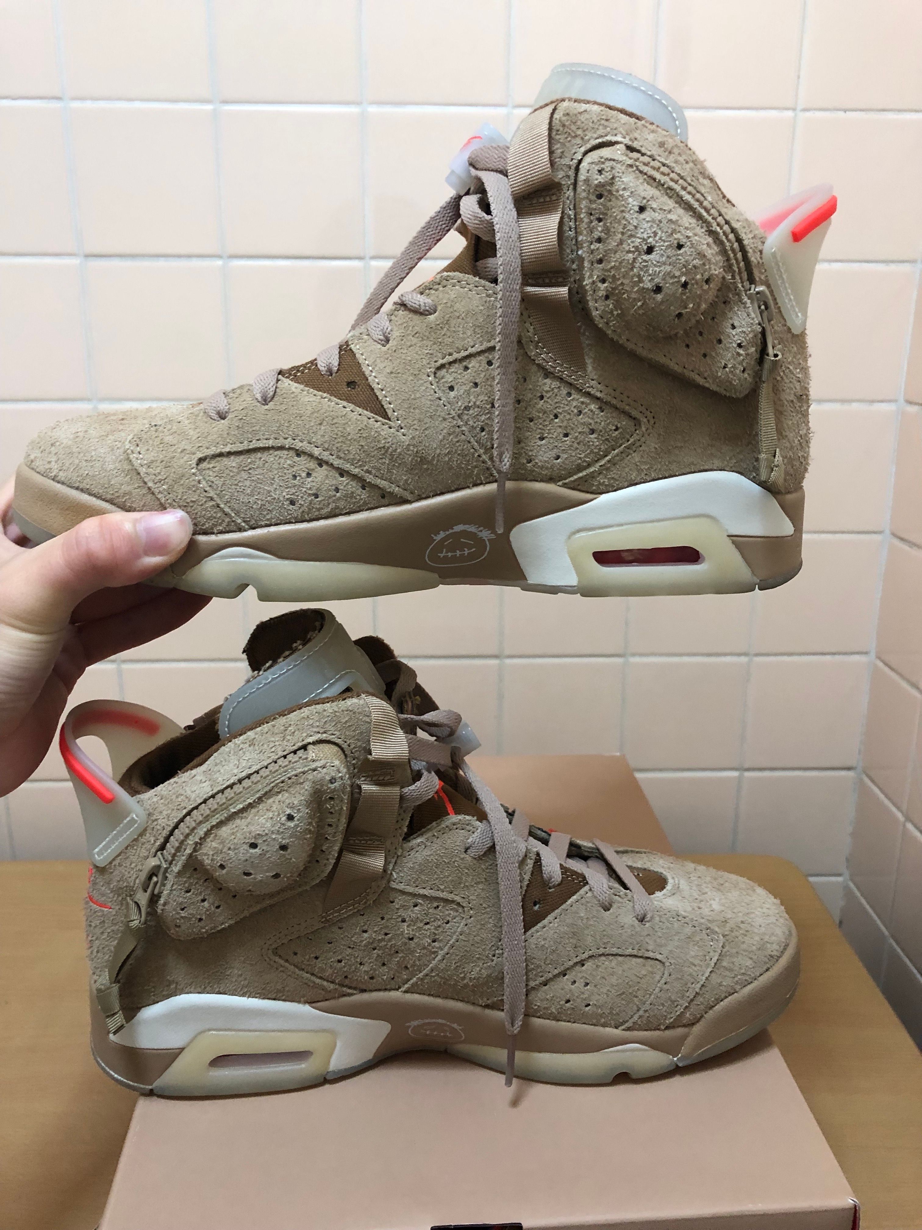Travis Scott × Nike Air Jordan 6 "British Khaki"