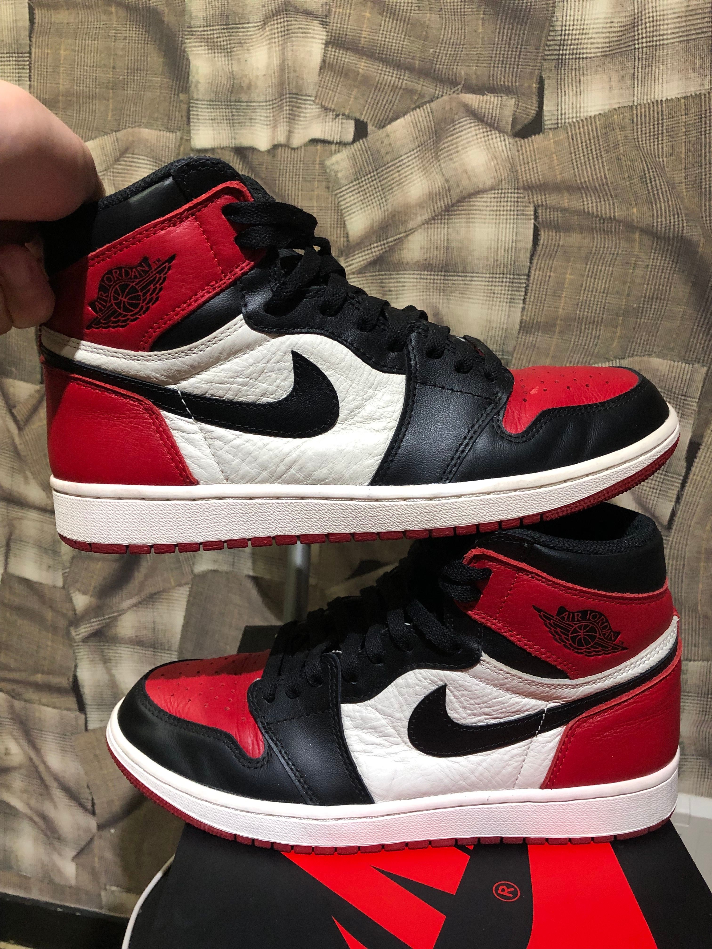 Nike Air Jordan 1 Retro High OG "Bred Toe"