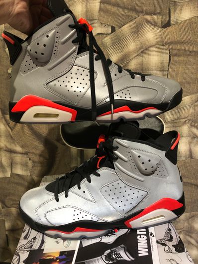 Air jordan 6 infrared reflective cheap