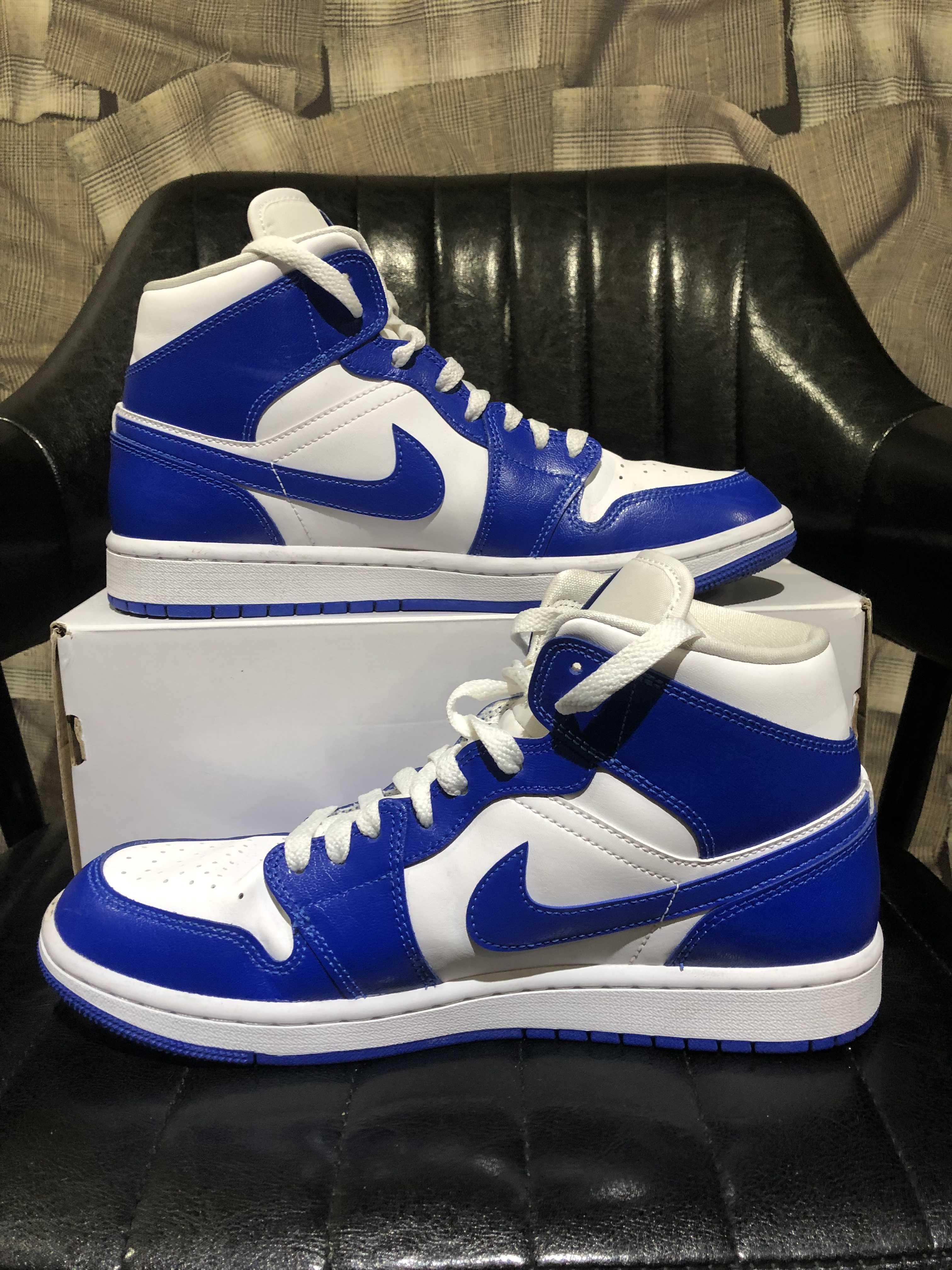 Nike Women's Air Jordan 1 Mid "Kentucky Blue"