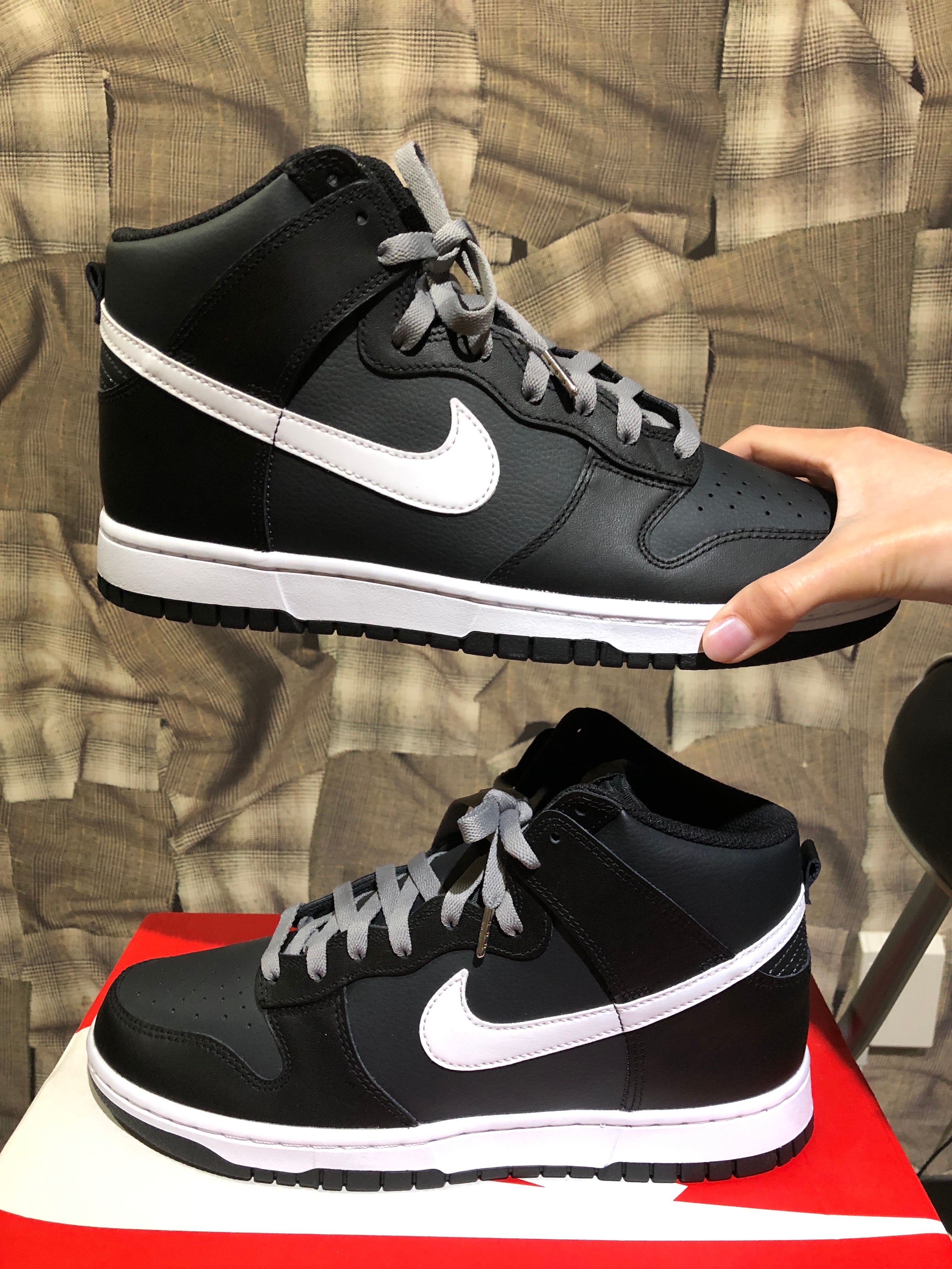 Nike Dunk High Retro "Anthracite/White/Black"