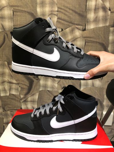 Nike Dunk High Retro "Anthracite/White/Black"