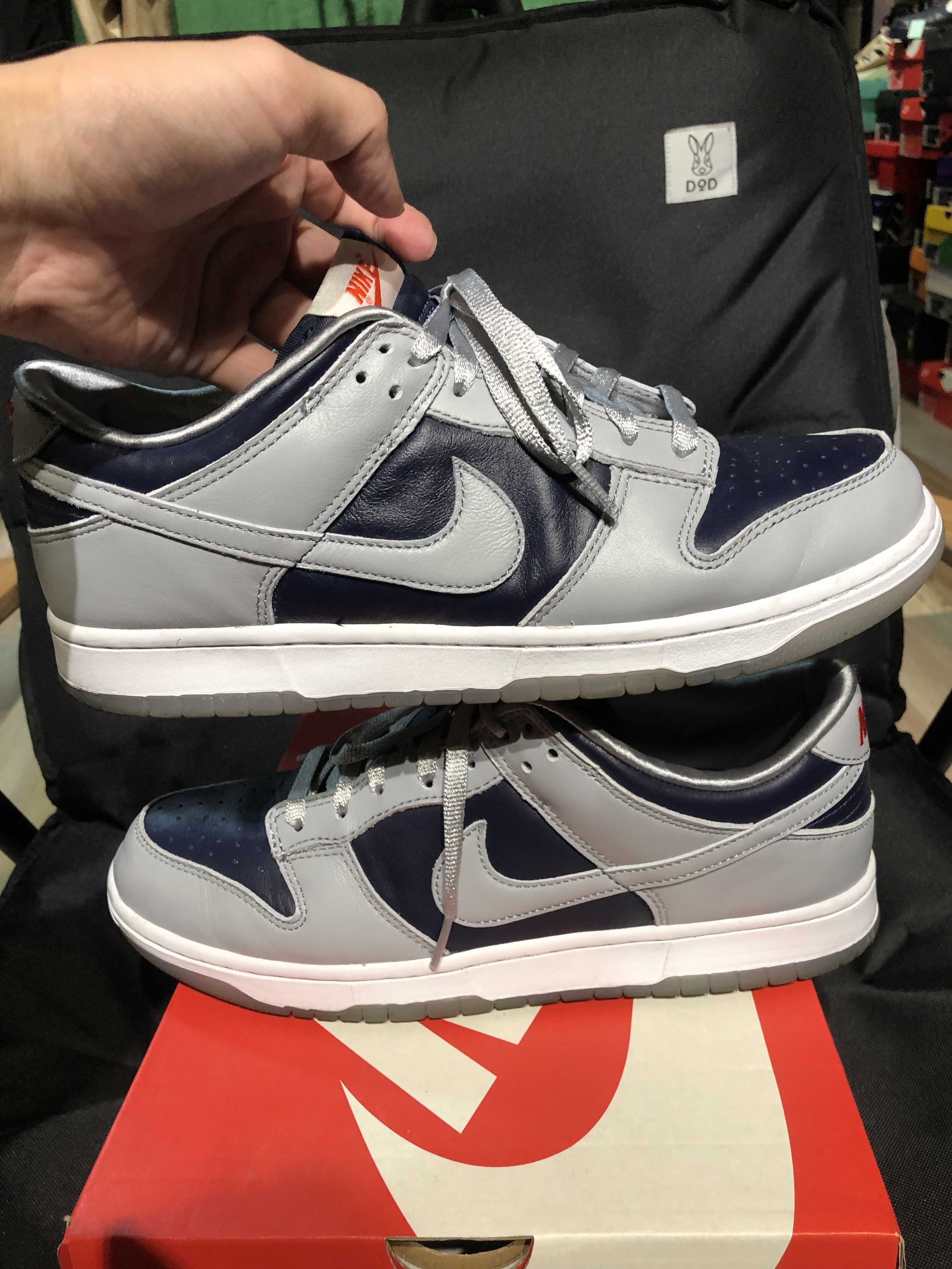 NIKE Women's DUNK LOW "COLLEGE NAVY"