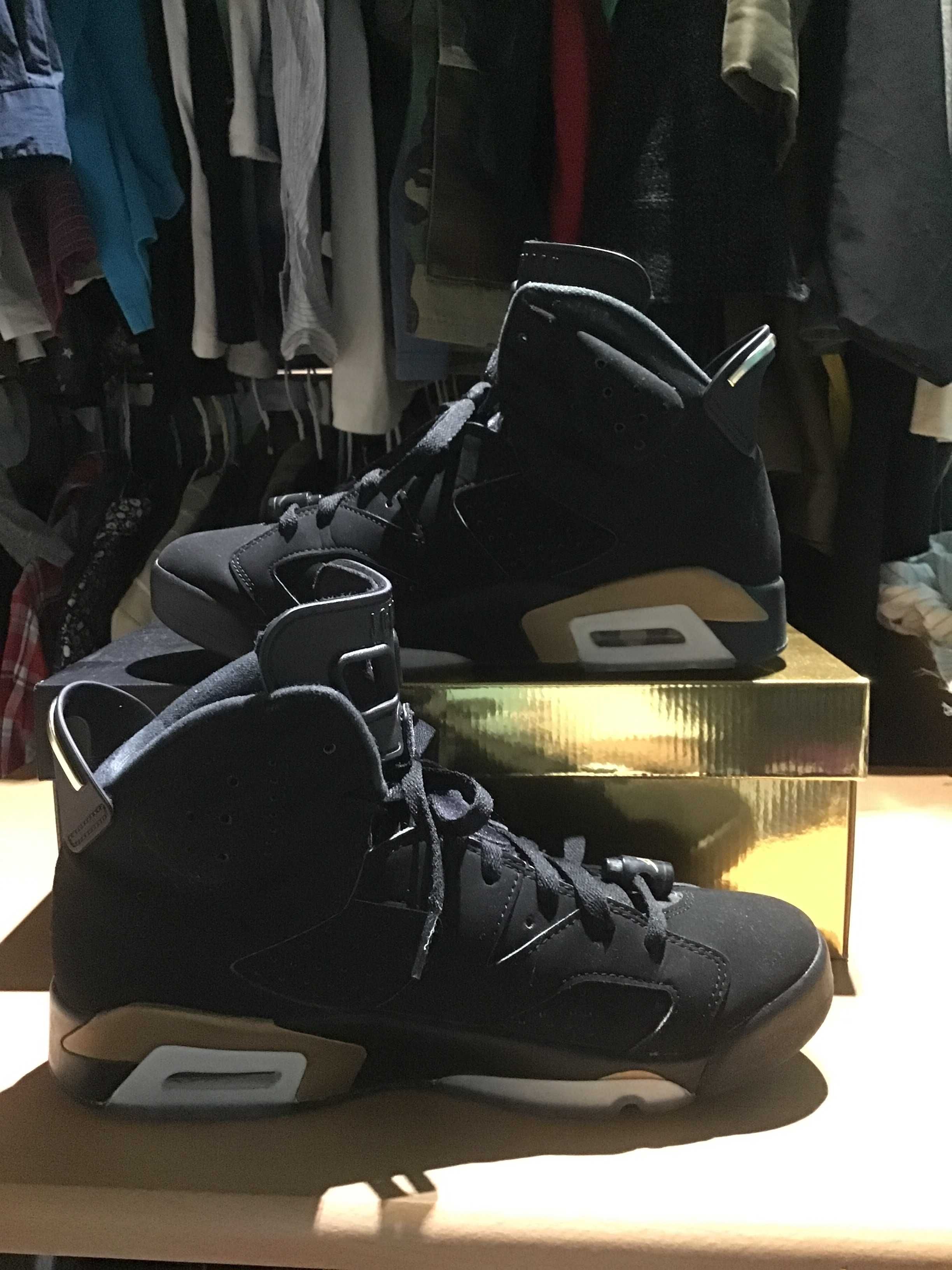 Nike Air Jordan 6 DMP "Black/Metallic Gold" (2020)